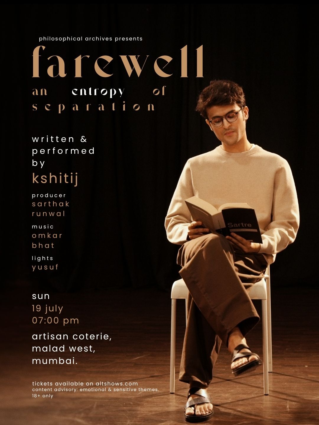 Farewell - An Entropy of Separation