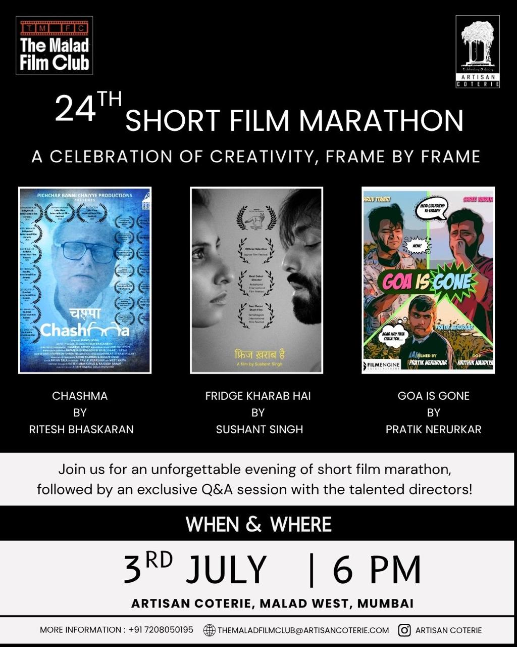 24th Short Film Marathon