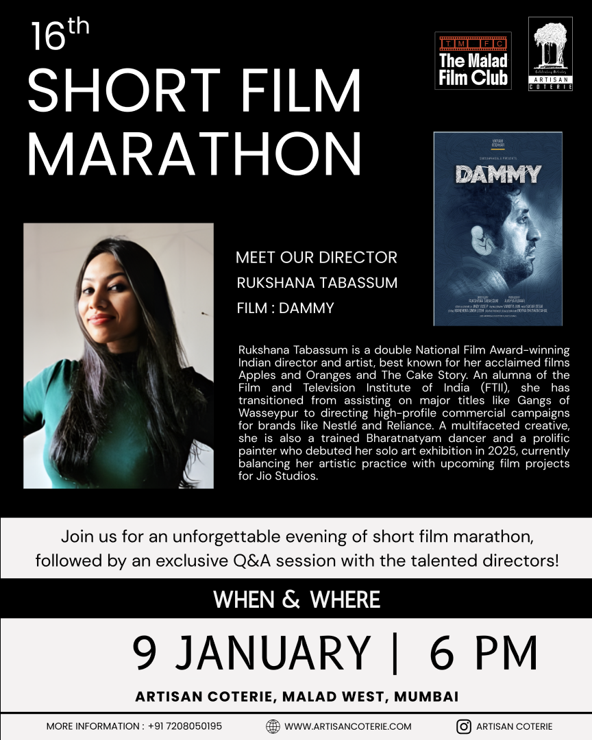 16TH SHORT FILM MARATHON - FRIDAY 9 JANUARY | 6:00PM