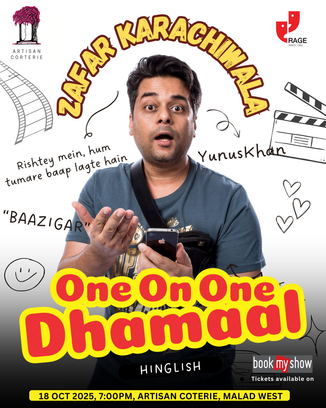 ONE ON ONE DHAMAAL - 18 OCTOBER - 7:00PM