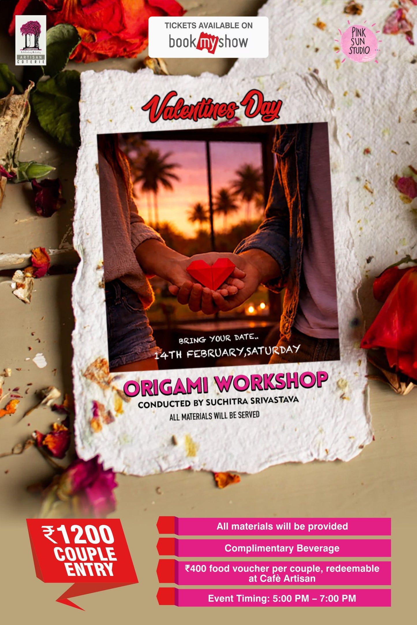 Valentines's Day Origami Workshop
